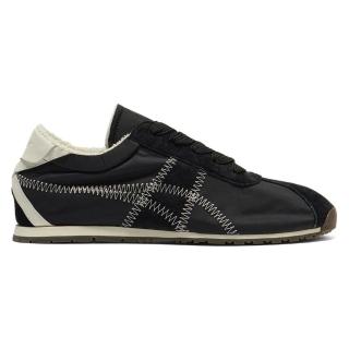 【Onitsuka Tiger】鬼塚虎 黑色車線虎爪紋 TIGER CORSAIR A55 休閒鞋 (1183C317-001)