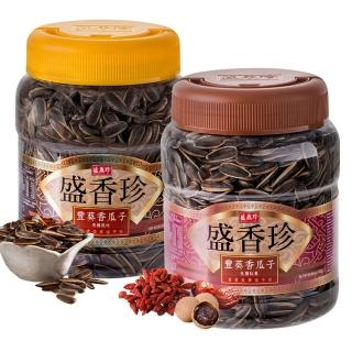 【盛香珍】豐葵香瓜子禮桶700g/桶(焦糖風味/桂圓紅棗風味-2種可選) 中元普渡/拜拜/澎派/中秋
