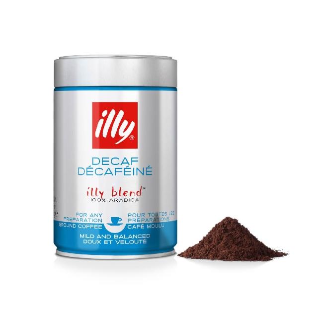 【illy】官方直營 經典配方咖啡豆/咖啡粉 (250g/罐; 中焙/深焙/低咖啡因/濾泡粉/摩卡壺專用粉)