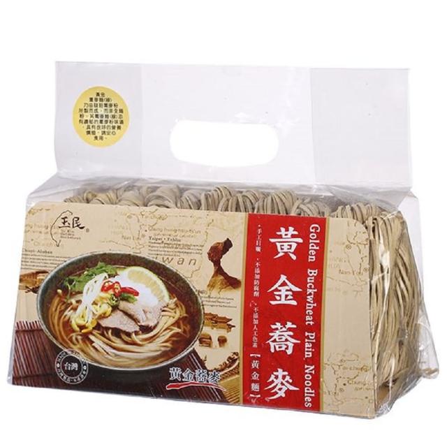 黃金蕎麥麵 5袋組 3風味(黃金麵 600g/波浪麵450g/QQ麵 550g)