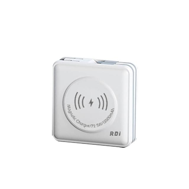 【RDi】3CCC+WH 升級RDi-9698 15000mah 21.6W雙孔快充 磁吸無線充電行動電源(電量顯示/MagSafe/無線充電)