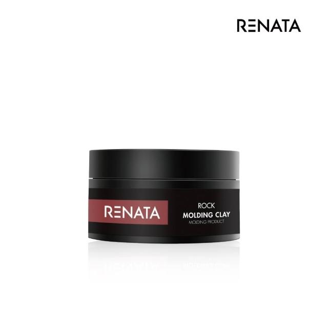 【RENATA 蕾娜塔】ROCK系列造型品80g 髮臘 凝土 (官方直營 線條分明 輕盈塑形 高彈性 不扁塌)