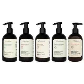 【歐舒丹】草本洗髮/潤髮乳500ml 2入多款任選 國際航空版 強韌/修護/平衡/淨涼洗髮精