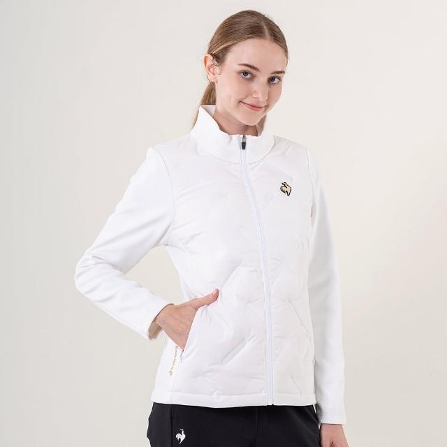 【LE COQ SPORTIF 公雞】休閒經典羽絨外套 男女款-2色-LWU61393_LWU62393