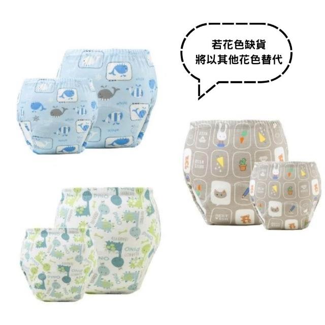 【KIDS PARK】寶寶學習褲/6入組(嬰兒幼兒尿布褲/戒尿布訓練褲/童裝內衣褲/卡通內褲)