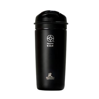 【婦樂透】竹炭百歲鍋-遠紅外線竹炭保溫杯 480ml(竹炭+麥飯石燒製)