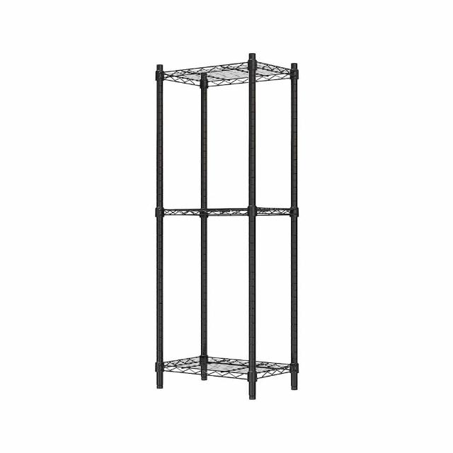 【dayneeds 日需百備】輕型 45x30x120公分 烤漆三層架 兩色可選(鐵力士架/收納層架/鞋架/展示架)