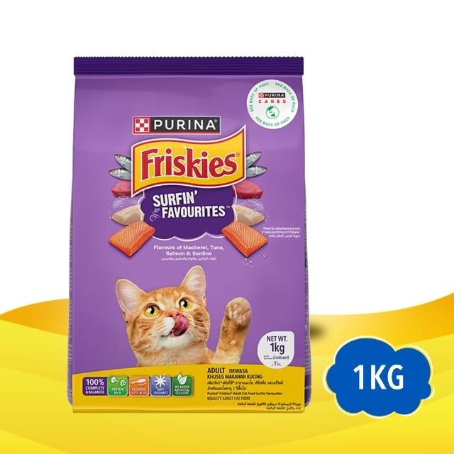 【Friskies 喜躍】成貓乾糧 1KG