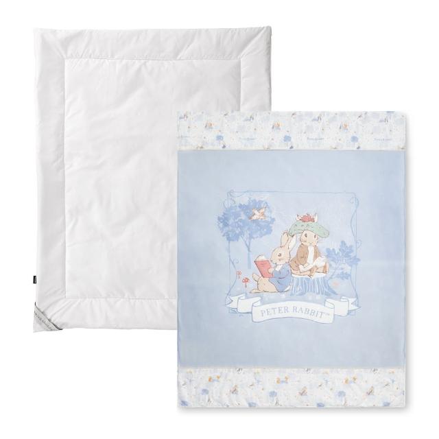 【奇哥】3M四季舒柔被胎+悅讀比得兔冬夏兩用被 105x135cm(四季被 棉被 被子 寶寶被 嬰兒被)