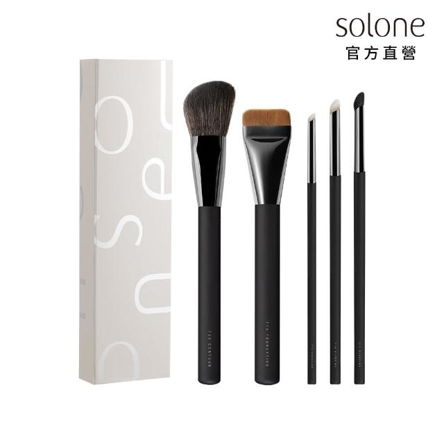 【Solone】大藝術家玩色刷具立體無瑕5件組
