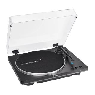 【audio-technica 鐵三角】AT-LP70X BG 黑灰色(全自動 皮帶驅動式 黑膠唱盤機)