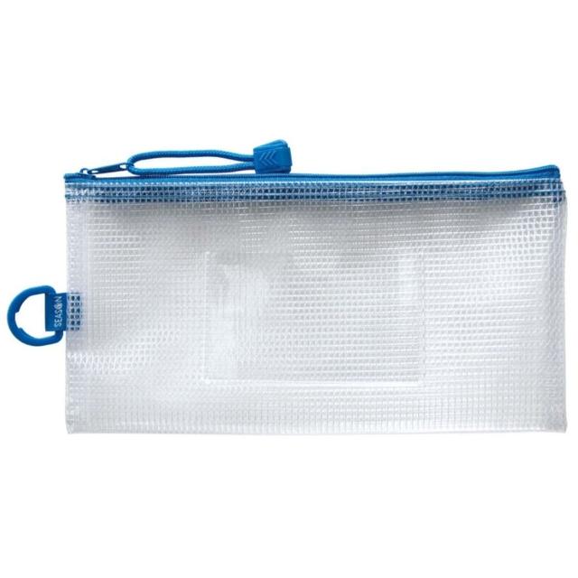 【SEASON 四季紙品禮品】L3防水拉鍊袋 加袋(收納袋 口罩收納 筆袋 化妝包 CC1003)