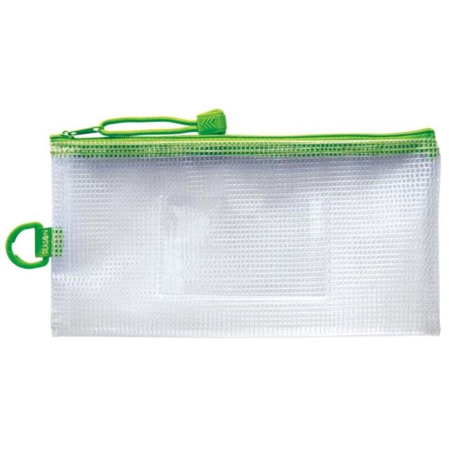 【SEASON 四季紙品禮品】L3防水拉鍊袋 加袋(收納袋 口罩收納 筆袋 化妝包 CC1003)