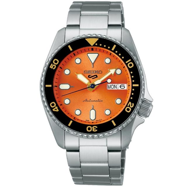 【SEIKO 精工】5 Sports 街頭潮流機械腕錶/四色任選(SRPK29K1/SRPK33K1/SRPK35K1/SRPK31K1)