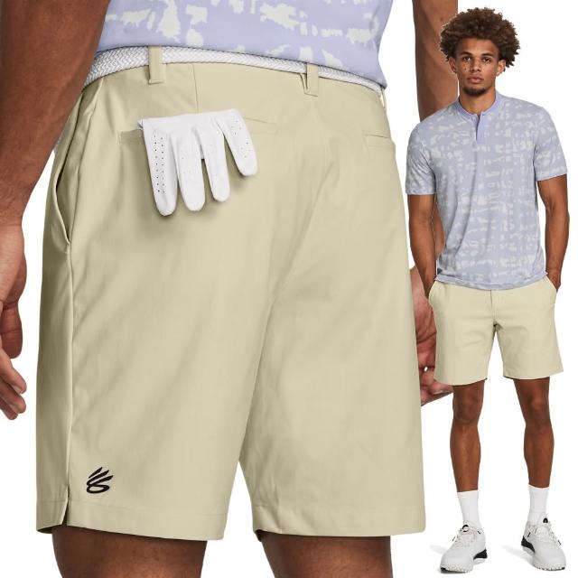 【UNDER ARMOUR】UA 男 Curry Splash 高爾夫短褲_1385956(2色任選)