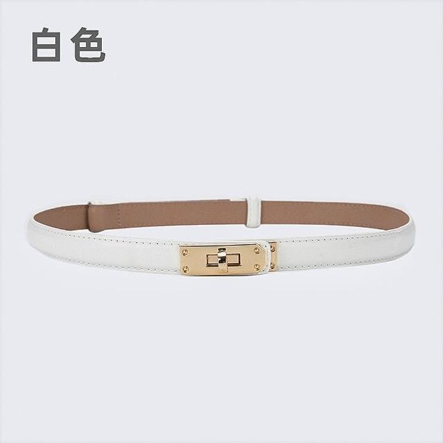 【LEESA】牛皮腰帶\腰封\伸縮皮帶\細腰帶\真皮帶\高級感\精品皮帶\顯瘦穿搭\穿搭配件\鎖扣