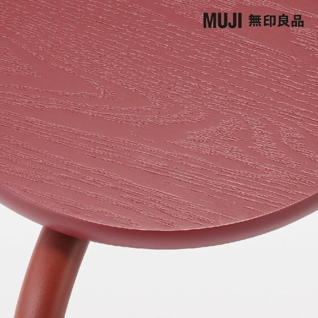 【MUJI 無印良品】鋼製可堆疊椅凳3入組