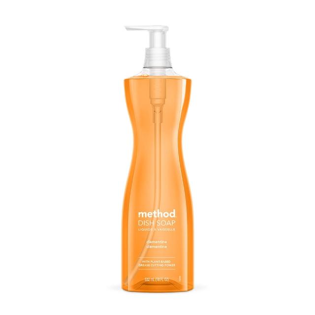 【method 美則】純淨洗碗精系列532ml(克萊門氏柑橘、萊姆海鹽)