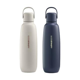 【Sodastream】Sodastream-隨我行碳酸不銹鋼保冷瓶 2色可選(深海藍/銀月沙)