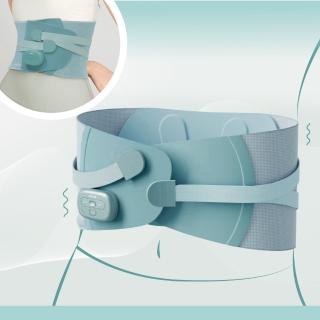 【KINYO】免持舒緩護腰按摩帶 護腰帶(震動按摩 + 3段熱敷 IAM-2711)