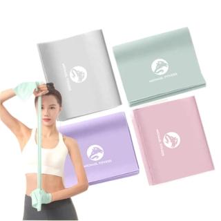 【Michael Fitness 麥克健身】瑜伽拉力帶 彈力帶 拉力帶 力量訓練 阻力帶(加厚防斷 各種強度滿足不同需求)
