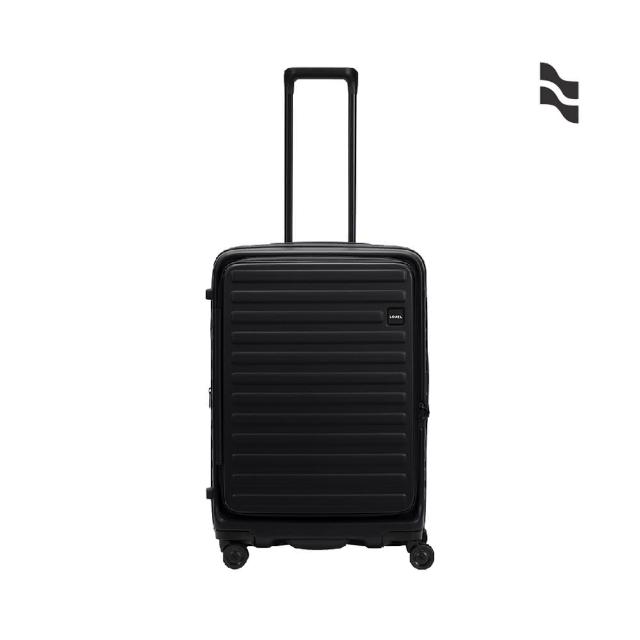 【LOJEL】假日照常配送 CUBO 21吋 前開式擴充拉鍊拉桿箱(行李箱 旅行箱 登機箱)