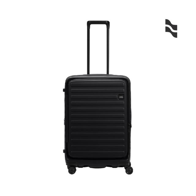 【LOJEL】假日照常配送 CUBO 21吋 前開式擴充拉鍊拉桿箱(行李箱 旅行箱 登機箱)