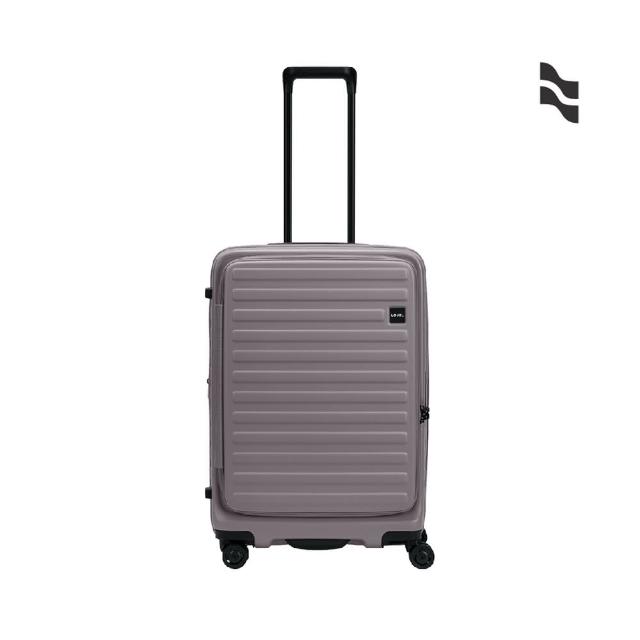 【LOJEL】假日照常配送 CUBO 21吋 前開式擴充拉鍊拉桿箱(行李箱 旅行箱 登機箱)