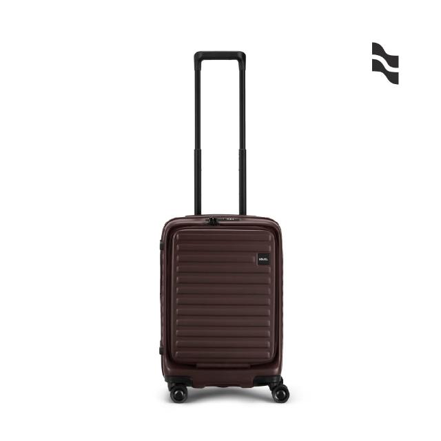 【LOJEL】假日照常配送 CUBO 21吋 前開式擴充拉鍊拉桿箱(行李箱 旅行箱 登機箱)