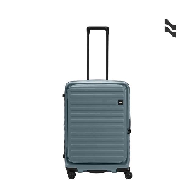 【LOJEL】假日照常配送 CUBO 30吋 前開式擴充拉鍊拉桿箱(行李箱 旅行箱)