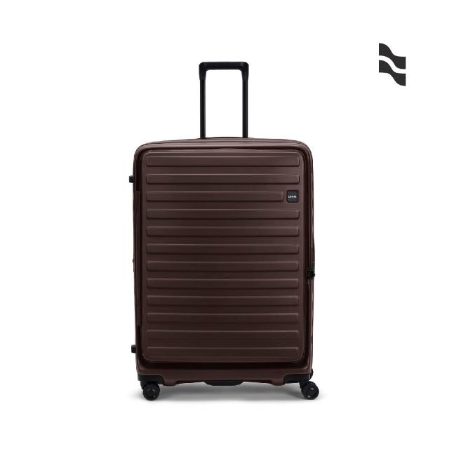 【LOJEL】假日照常配送 CUBO 30吋 前開式擴充拉鍊拉桿箱(行李箱 旅行箱)
