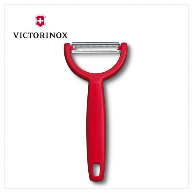 【VICTORINOX 瑞士維氏】Ypso Peeler系列 Y字型削皮器 紅/黑/綠(6.0963.1/6.0963.3/6.0963.4)