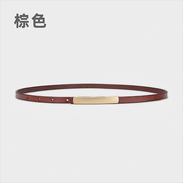 【MoonDy】腰帶 真皮腰帶 牛皮腰帶 洋裝皮帶 細腰帶 皮帶真皮 精品皮帶 大衣腰帶 搭配神器