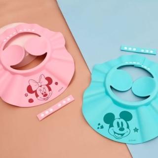 【Disney 迪士尼】兒童護耳洗頭帽 可調整洗髮帽 寶寶洗髮帽(米奇 米妮 維尼 小公主蘇菲亞)