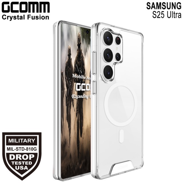 【GCOMM】三星 S25 Ultra S25+S24+ S25S24 磁吸晶透軍規防摔殼 Crystal Fusion MagSafe兼容(磁吸軍規防摔)
