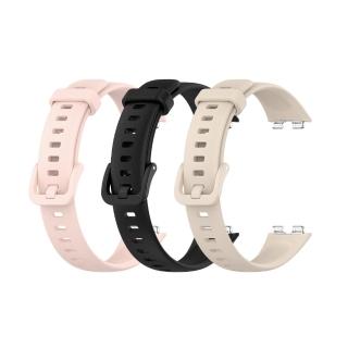 【Timo】華為 HUAWEI Band 8/9 純色矽膠錶帶