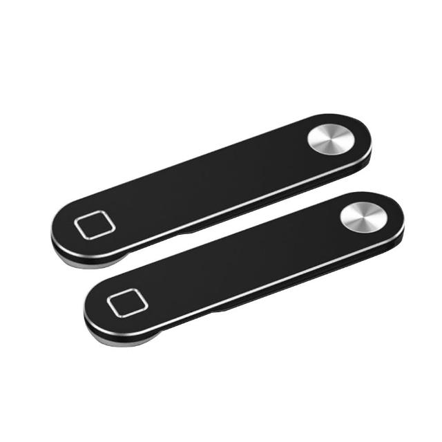 【茉家】磁吸式鋁合金手機電腦筆電雙螢幕擴展支架(2入)