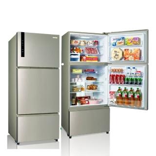 【SAMPO 聲寶】58H快配★台灣製580L一級能效平面鋼板系列變頻三門冰箱★momo獨家(SR-B58DV-Y6)