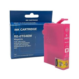 【Ninestar】EPSON T04E 紅 高印量副廠墨水匣 含晶片 適用 XP-2101 XP-4101 WF-2831(T04E350)