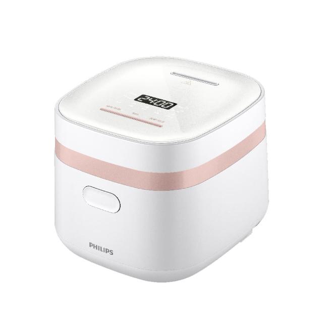 【Philips 飛利浦】抽UX20戰鬥陀螺_鎖香迷你4人份電子鍋_HD3073_小香鍋(兩色任選)