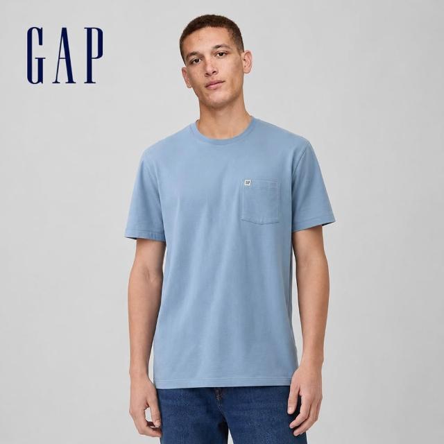 【GAP】女裝/男女款 夏季有機棉短袖T恤 多款任選(857901&570044&886619)