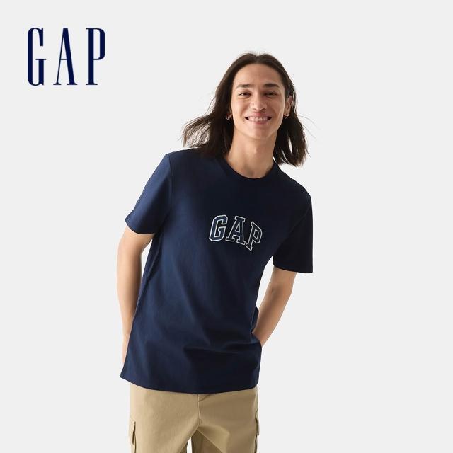 【GAP】女裝/男女款 夏季有機棉短袖T恤 多款任選(857901&570044&886619)