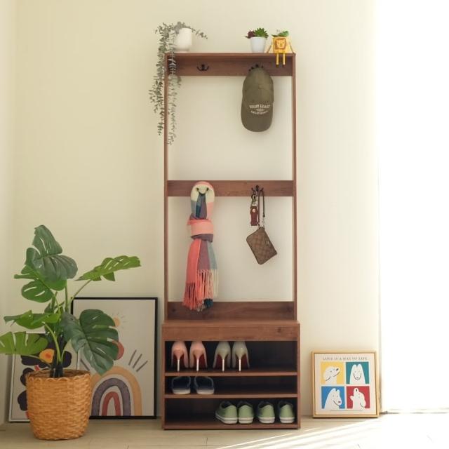 【EASY HOME】可吊掛座式鞋櫃收納9雙鞋-雙色可選(鞋櫃 鞋架 穿鞋椅 穿鞋櫃 玄關櫃 矮凳 台灣製造)