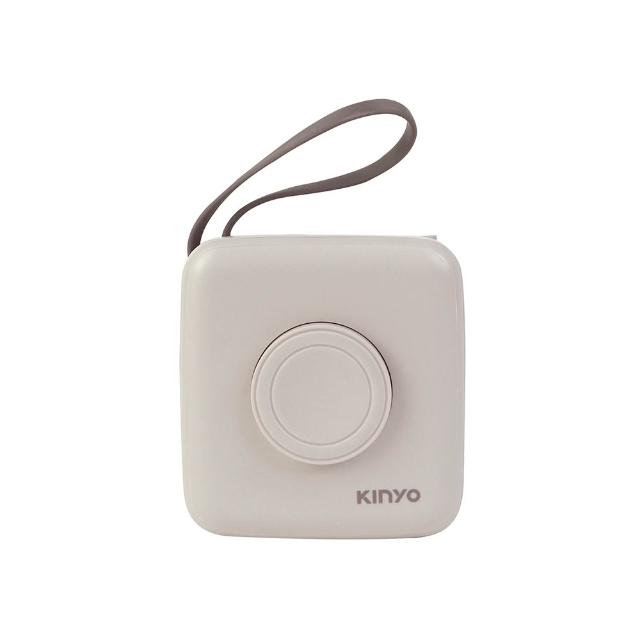 【KINYO】8 IN 1迷你大容量行動電源 apple watch充電 WH標示(KPB-2651/KPB-2306)