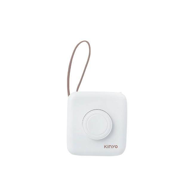 【KINYO】8 IN 1迷你大容量行動電源 apple watch充電 WH標示(KPB-2651/KPB-2306)