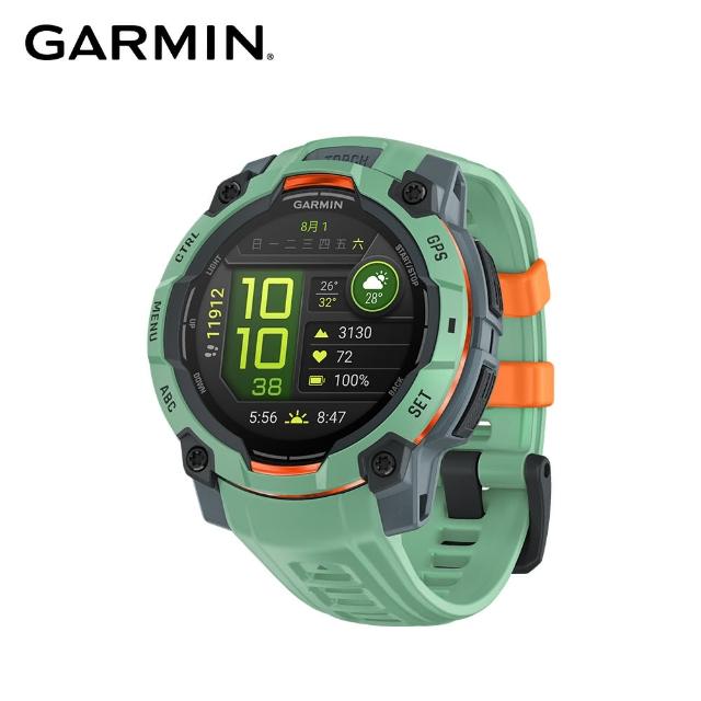 【GARMIN】INSTINCT 3 AMOLED 本我系列 GPS腕錶(45mm)