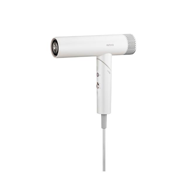 【KINYO】小旋風全球電壓無刷吹風機(可摺疊 附專屬收納袋 四億負離子 KH-9660)