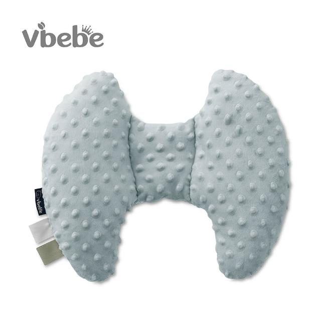 【Vibebe 官方直營】棉柔荳荳護頸枕(台灣製 頭頸支撐保護枕 護頸枕 推車枕 蝴蝶枕)