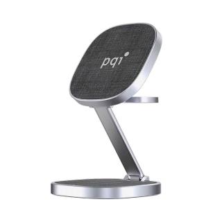 【PQI 勁永】WCC2301 三合一折疊式磁吸無線充電器(支援 手機、Apple Watch、藍牙耳機 同時充電)