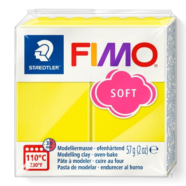 【STAEDTLER 施德樓】FIMO無毒烤箱軟陶SOFT系列-單塊 MS8020